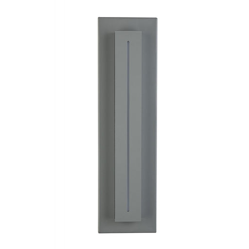 Avenue LED 18" Rectangular Sconce, Silver/Raised LED Panel - AV3218-SLV