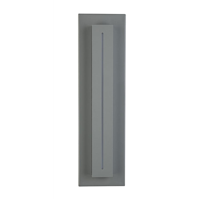Avenue LED 18" Rectangular Sconce, Silver/Raised LED Panel - AV3218-SLV