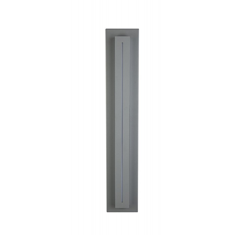Avenue Lighting Avenue Outdoor AC LED 28" Outdoor Sconce, Silver - AV3228-SLV