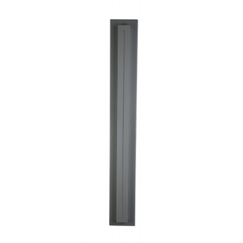 Avenue Lighting Avenue Outdoor 38in LED Outdoor Sconce | Modern Silver Aluminum | Porch & Garage Wall Light | 900 Lumens, 3000K | Model AV3238-SLV