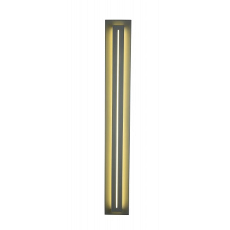 Avenue Lighting Avenue Outdoor 38in LED Outdoor Sconce | Modern Silver Aluminum | Porch & Garage Wall Light | 900 Lumens, 3000K | Model AV3238-SLV