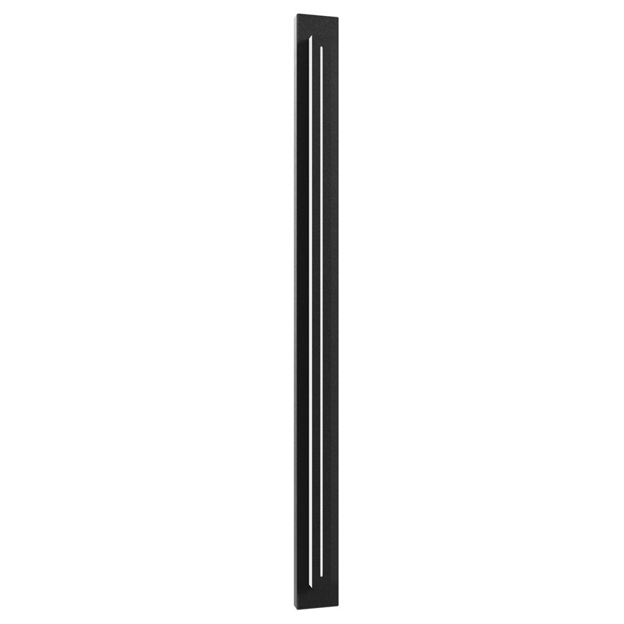 Avenue LED 68" Rectangular Sconce, Black/Raised LED Panel - AV3268-BLK