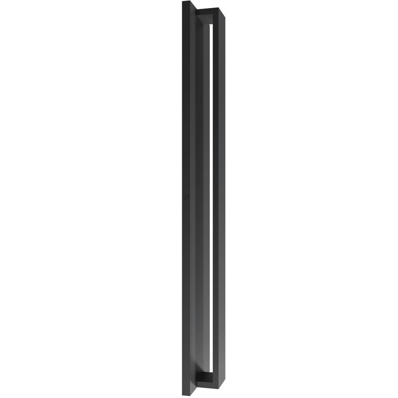 Avenue Lighting Avenue Outdoor 16in 1-Light LED Wall Sconce | Modern Matte Black Aluminum | Entryway & Covered Patio | Model AV4916-BK-5CCT