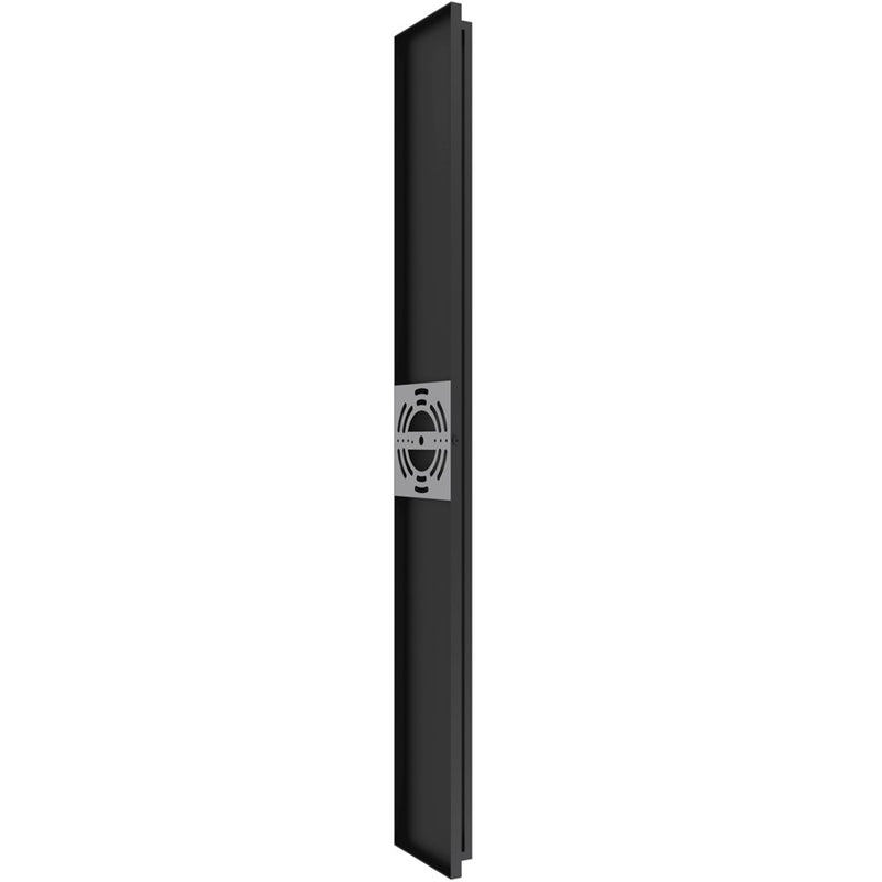 Avenue Lighting Avenue Outdoor 24in 1-Light LED Wall Sconce | Modern Matte Black Aluminum | Entryway & Covered Patio | Model AV4924-BK-5CCT