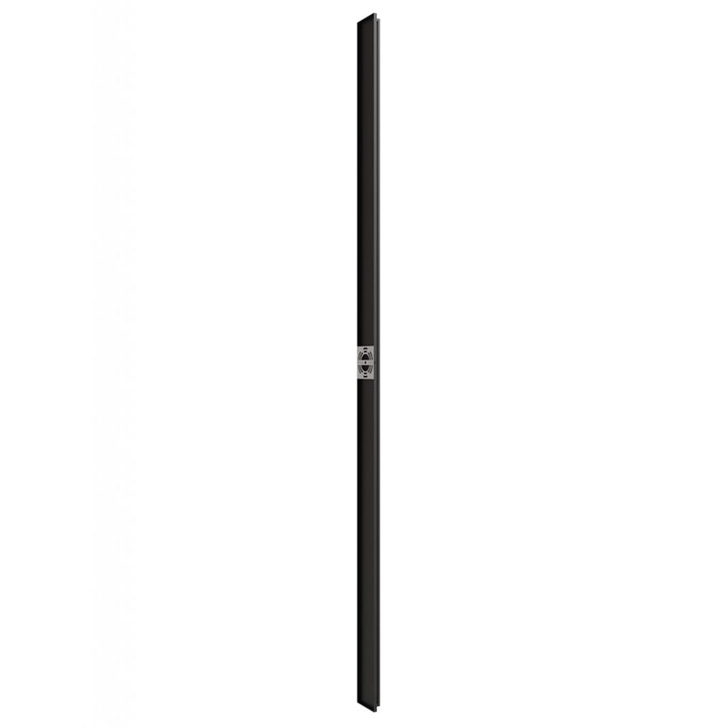 Avenue Lighting Outdoor 68in 1-Light LED Wall Sconce | Modern Matte Black Aluminum | Entryway & Patio | 4 x 5 x 68 in | Model AV4968-BK-5CCT