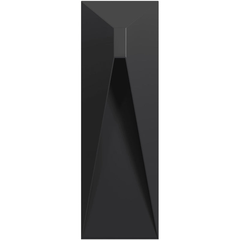 Avenue Avenue Outdoor LED 14" 5CCT Rectangular Sconce, Black