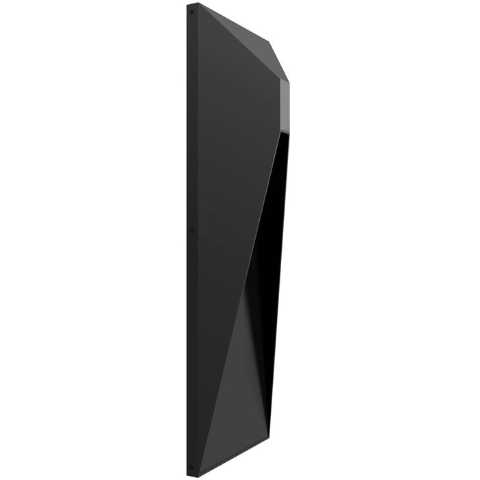 Avenue Avenue Outdoor LED 14" 5CCT Rectangular Sconce, Black