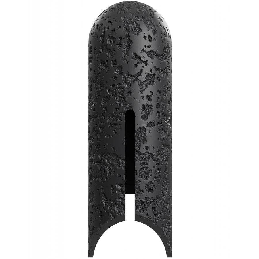 Avenue Outdoor 18"H/6" L LED Wall Sconce, Black Natural Stone