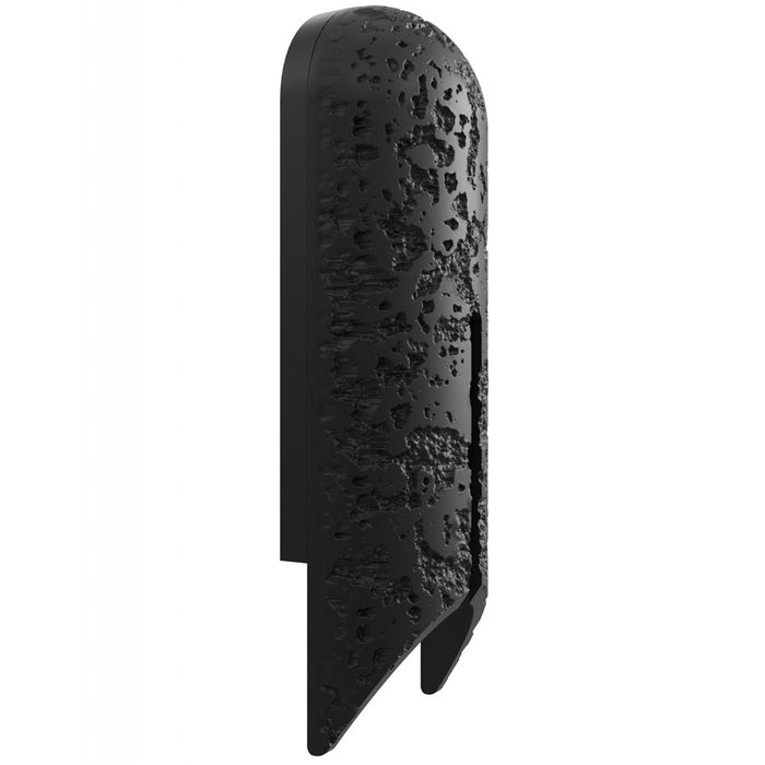 Avenue Outdoor 18"H/6" L LED Wall Sconce, Black Natural Stone