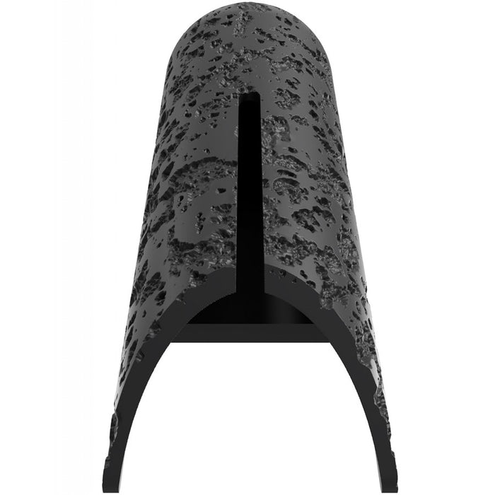 Avenue Outdoor 18"H/6" L LED Wall Sconce, Black Natural Stone
