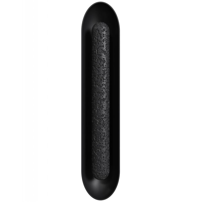 Avenue Outdoor 36"H/7"L LED Wall Sconce, Black Natural Stone