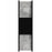 Avenue Outdoor 18"H/5"L LED Wall Sconce, Black Natural Stone