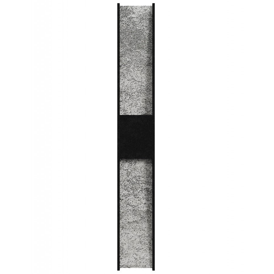 Avenue Lighting Outdoor 36"H Sconce, Black Natural Stone
