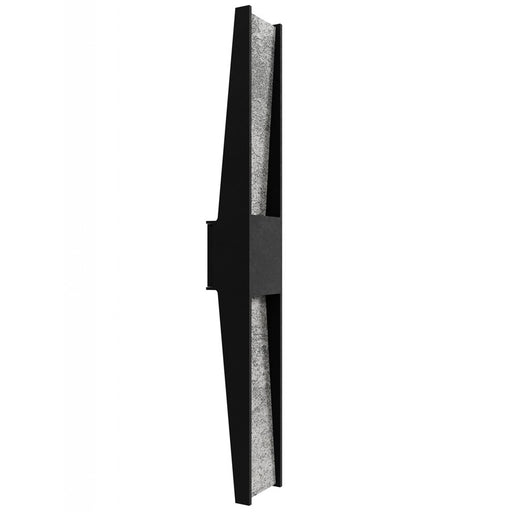 Avenue Lighting Outdoor 36"H Sconce, Black Natural Stone