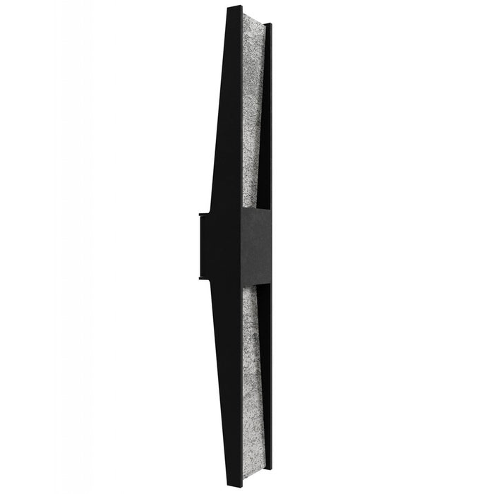 Avenue Lighting Outdoor 36"H Sconce, Black Natural Stone