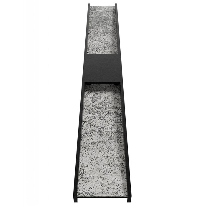 Avenue Lighting Outdoor 36"H Sconce, Black Natural Stone