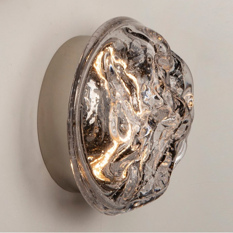 Avenue Lighting Avenue Outdoor 1 Light 7" Wall Sconce, Clear