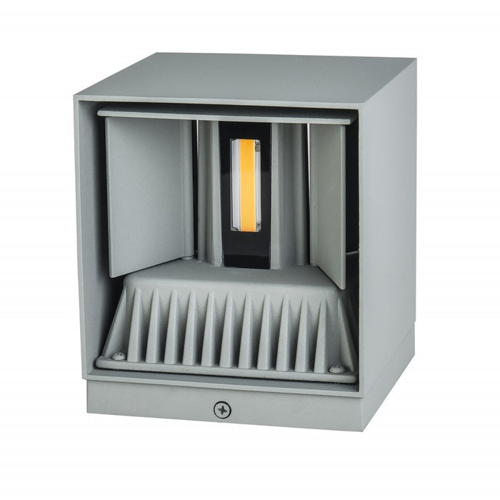 Avenue Lighting Avenue Outdoor LED 8" Outdoor Sconce, Silver