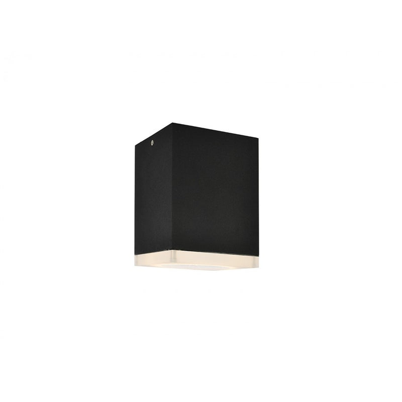 Avenue Lighting Avenue Outdoor AC LED 7" Flush Mount/Sconce, Black
