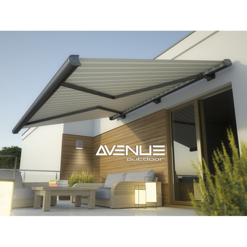 Avenue Lighting Avenue Outdoor LED 8" Sconce, Silver/LED Panel