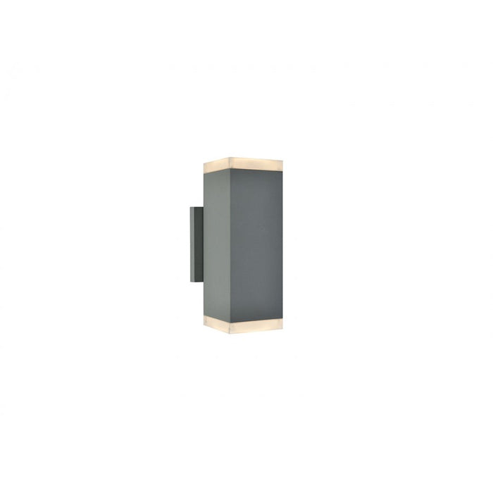 Avenue Lighting Avenue Outdoor LED 10" Sconce, Silver/LED Panel