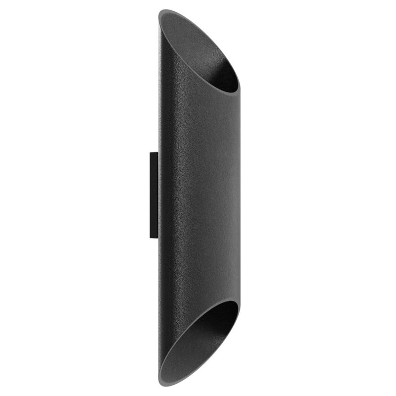 Avenue Lighting Avenue Outdoor 20in 1-Light Outdoor Sconce | Modern Black Aluminum | Porch & Entryway | 7 x 3 x 20 in | Model AV9895-BLK