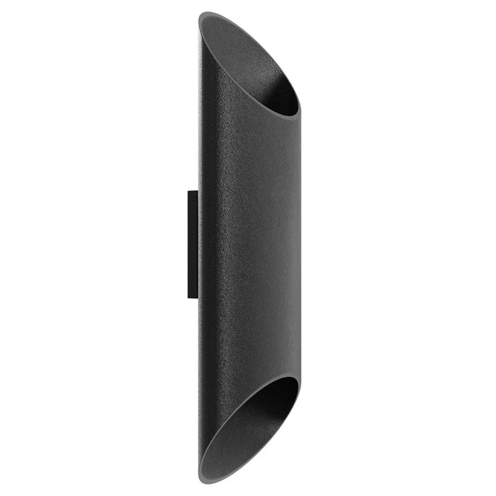 Avenue Lighting Avenue Outdoor LED 20" Cylindrical Sconce, Black