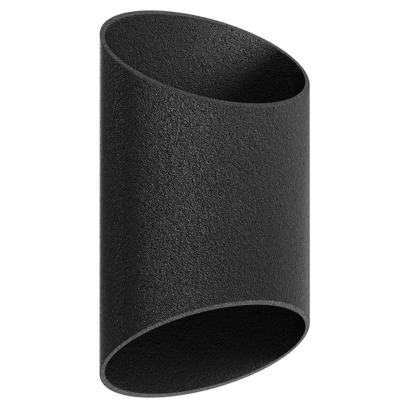 Avenue Lighting Avenue Outdoor LED 12" Cylindrical Sconce, Black