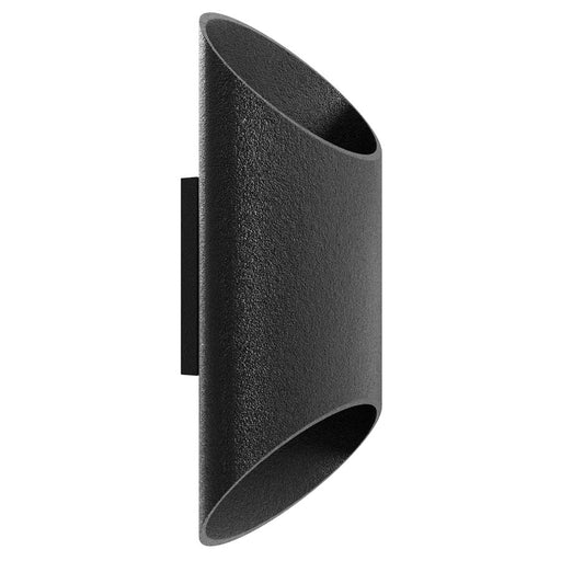 Avenue Lighting Avenue Outdoor LED 12" Cylindrical Sconce, Black
