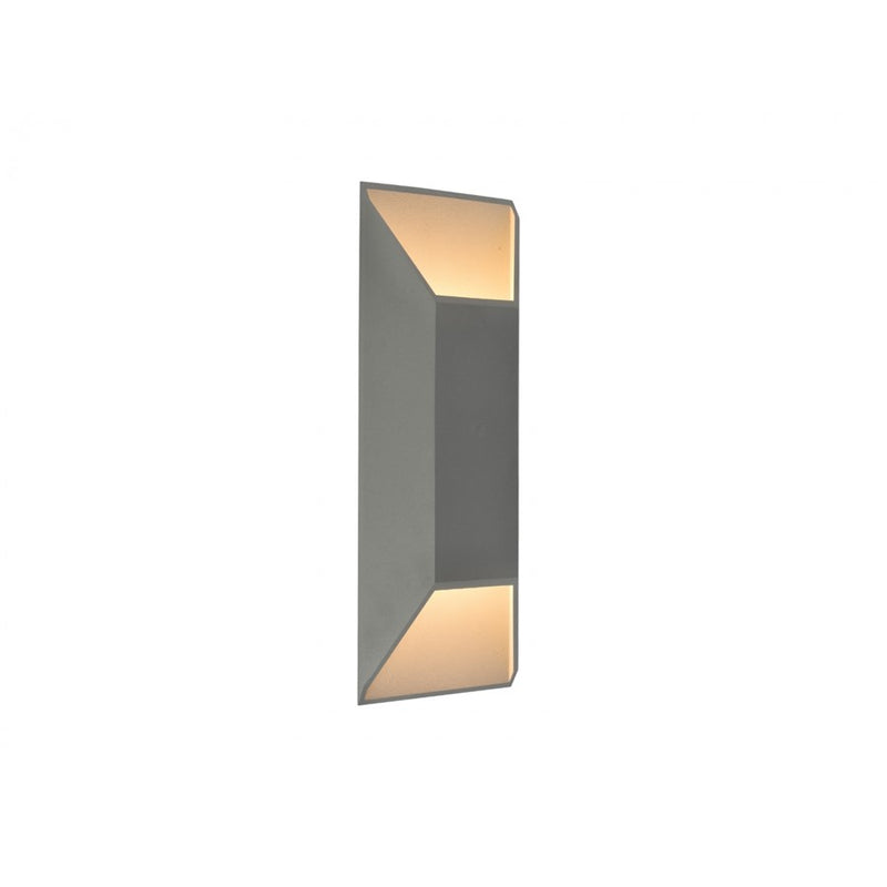 Avenue Lighting Avenue Outdoor LED 20" Rectangular Sconce, Silver