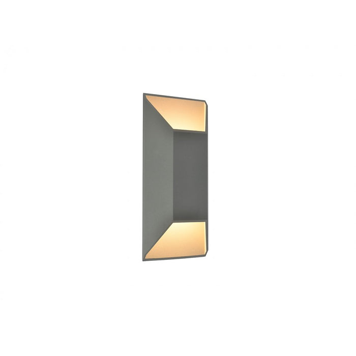 Avenue Lighting Avenue Outdoor LED 16" Rectangular Sconce, Silver - AV9899-SLV