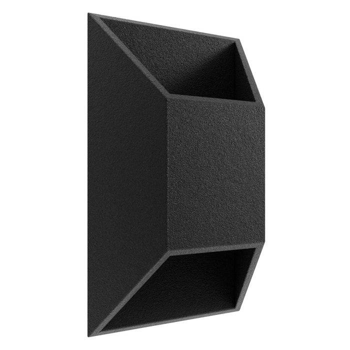 Avenue Lighting Avenue Outdoor LED 12" Rectangular Sconce, Black - AV9900-BLK