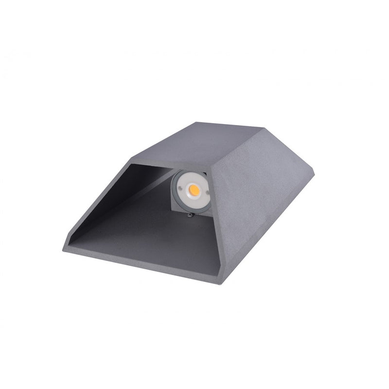 Avenue Lighting Avenue Outdoor LED 12" Rectangular Sconce, Silver
