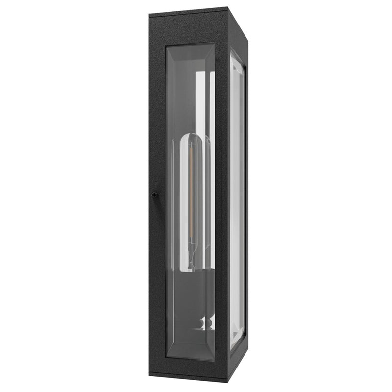 Avenue Lighting Avenue Outdoor 1 Light 18" Outdoor Sconce, Black