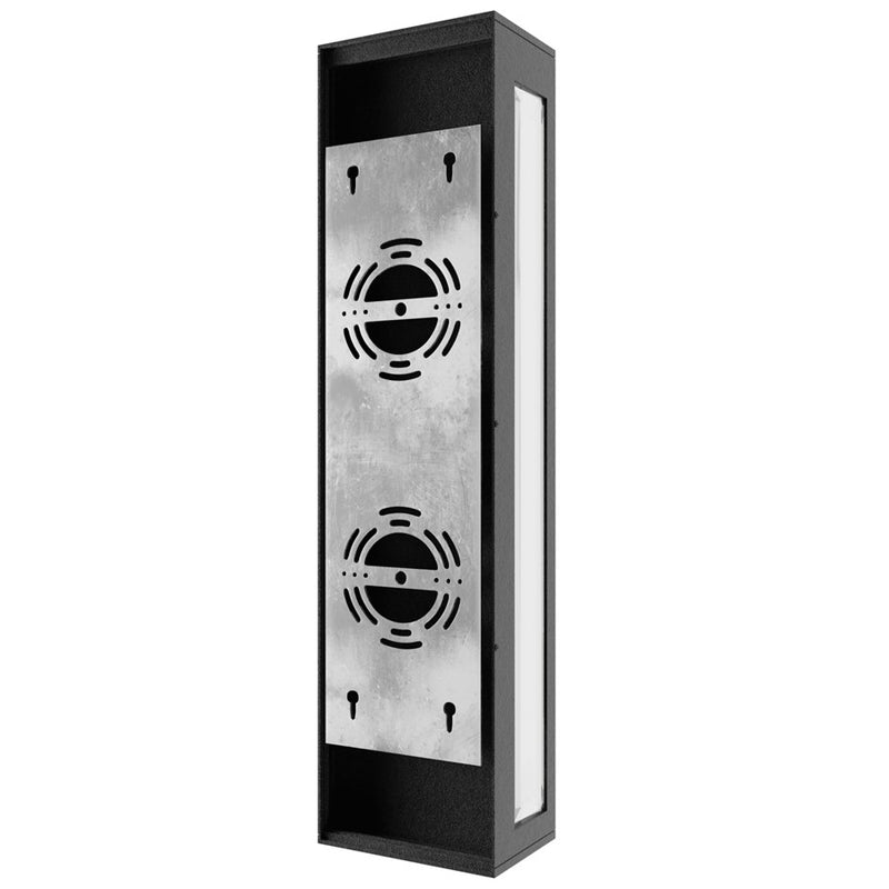 Avenue Lighting Avenue Outdoor 1 Light 24" Outdoor Sconce, Black