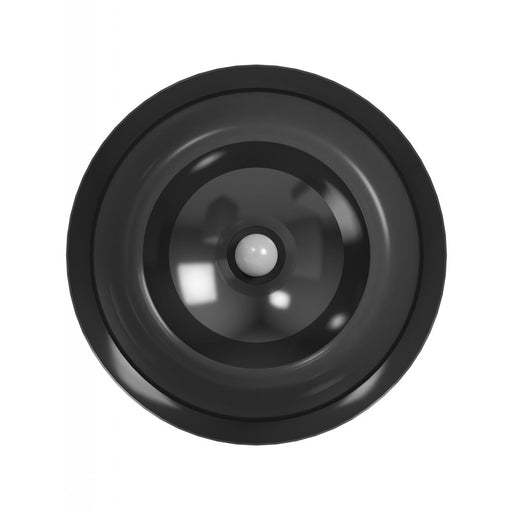 Fremont Bowl Shape 1-Light with Smoked Glass, Black