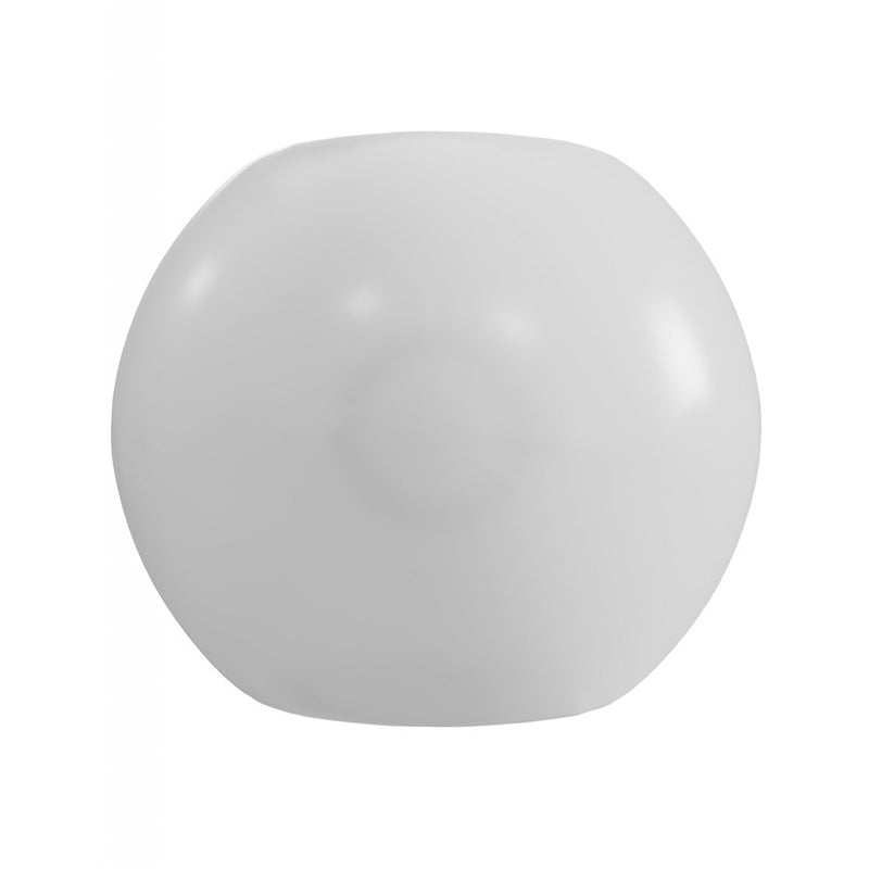 Avenue Lighting Fremont 1-Light Wall Sconce | Sleek Modern White Glass and Black | Hallway & Bathroom Vanity | 7 x 6.5 x 7 in | Model G301