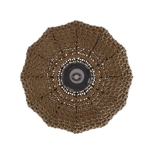 Avenue Lighting Malibu 1 Light 16" Oval Pendant, Natrual Hemp Rope