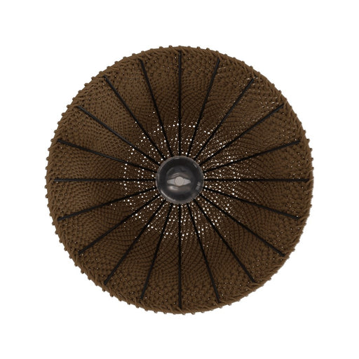 Avenue Lighting Malibu 1 Light 16" Bell Pendant, Natrual Hemp Rope