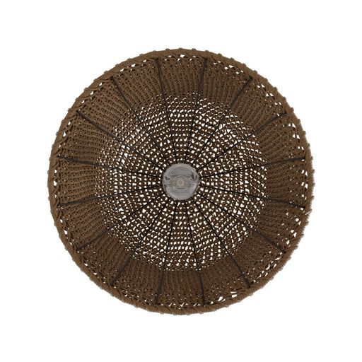 Avenue Lighting Malibu 1 Light 20" Pendant, Natrual Hemp Rope