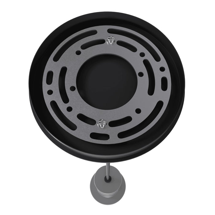 Avenue Lighting Cicada 1 Light 10" Pendant, Knurled Light Grey