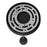 Avenue Lighting Cicada 1 Light 10" Pendant, Knurled Dark Grey