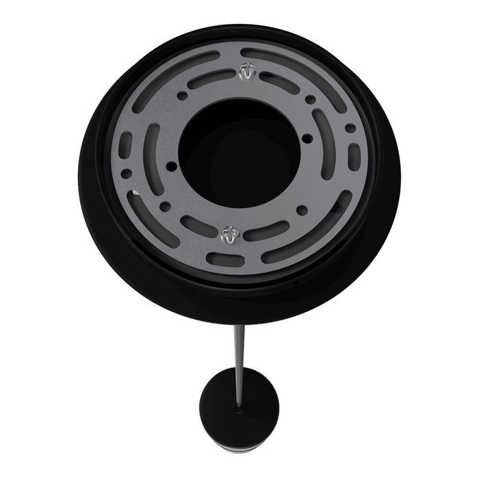 Avenue Lighting Cicada 1Lt 10" Pendant, Knurled Brass With Black