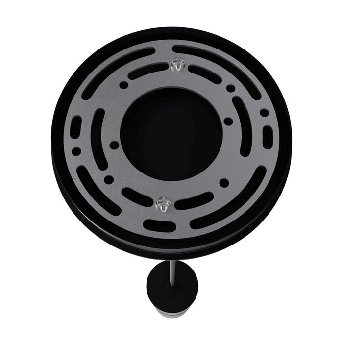 Avenue Lighting Cicada 1 Light 10" Pendant, Smooth Brass With Black