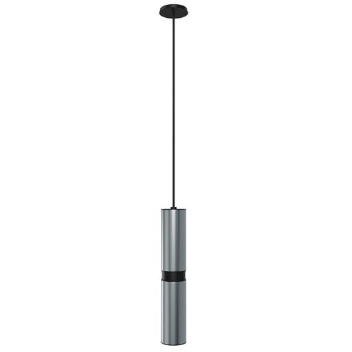 Avenue Lighting Cicada 1Lt 12" Pendant, Knurled Grey With Black - HF1078-DGY