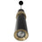 Avenue Lighting Cicada 1 Light 12" Pendant, Black, Knurled Brass