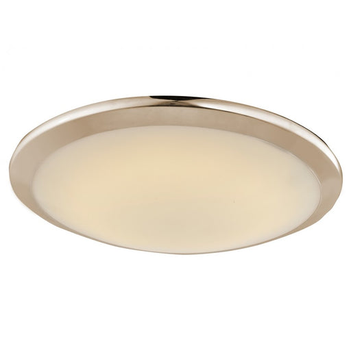 Avenue Lighting Cermack St. LED 15" Round Flush Mount/Sconce, Nickel - HF1102-BN