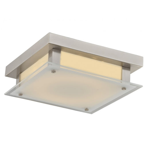 Avenue Lighting Cermack St. LED 10" Square Flush/Sconce, Nickel - HF1103-BN