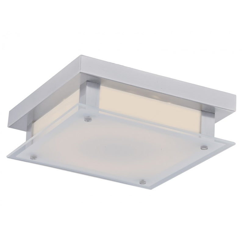 Avenue Lighting Cermack St. LED 10" Square Flush/Sconce, Chrome