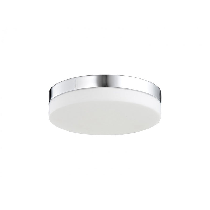 Avenue Lighting Cermack St. LED 6" Round Flush Mount/Sconce, Chrome